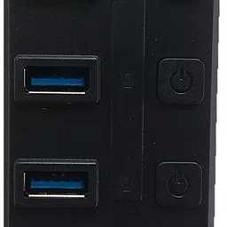 LipiWorld 4 Port Usb Hub Usb 3.0 Superspeed Portable With Switch For Laptop/Notebook/PC USB Hub image 2