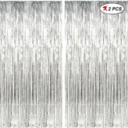 anayatech unicorn theme happy birthday combo-13 happy birthday foil,2 unicorn balloon , 3 star,2 silver curtain,30 multicolor balloonl(pack of 50) image 4