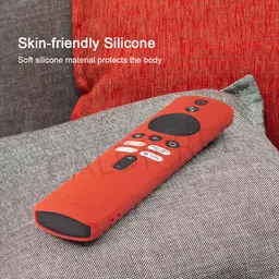 caldipree Front & Back Case for Redmi Xiaomi MI Smart TV Remote Control Silicone Cover with Loop image 5