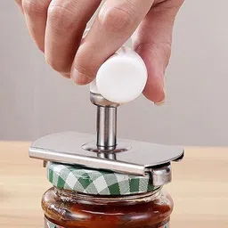 flipxen Stainless Steel Multi Function Cap Opener–Adjustable Jar Opener for Lids Screw Cans–Labor-Saving Kitchen Gadget for Seniors, Arthritis, and Everyday Use Bottle Opener-picture-27