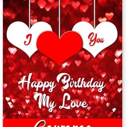 Happy Bithday Gauranga ….08 Romantic Birthday Quote Greeting Card-image-58