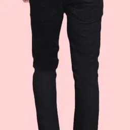 cabrrr Men Skinny Mid Rise Black Jeans image 2