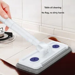 dhvyant mart Multi-Function 360° Rotation Floor & Wall Cleaning Self-Squeeze Mini Wet & Dry Mop image 2