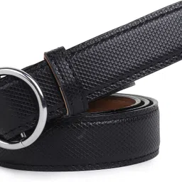 provogue Women Formal Black Artificial Leather Belt image 2