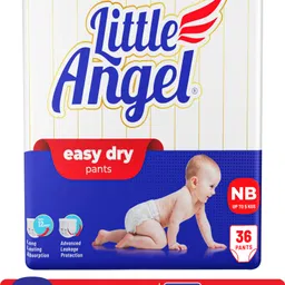 little angel Easy Dry Pull-up Diaper Pants NB/XS Size, up to 5 kgs - New Born-picture-16