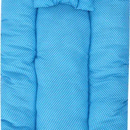 blossombabe infant baby cradle with mosquito net, separator, spring and pillow image 5