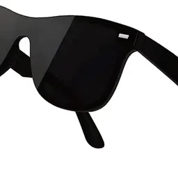 cluemen UV Protection, Toughened Glass Lens, Riding Glasses Clubmaster, Wayfarer, Spectacle , Rectangular, Sports Sunglasses (Free Size) image 3