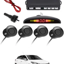 zplus Universal 4 Black Reverse Parking Sensor With LED Display For Cars-89 Safety of Passengers/Car One Alarm Kit-1776 Parking Sensor-picture-26