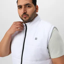 urbano plus Men Solid Puffer Jacket image 5