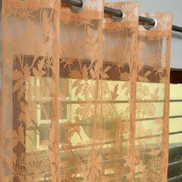 stackers 152 cm (5 ft) Net Transparent Window Curtain Single Curtain-picture-14