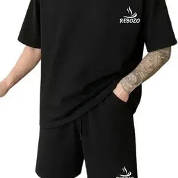 larry & eva Tshirt Regular Shorts Co-ords Set image 1