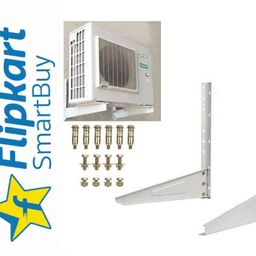 flipkart smartbuy Metal Wall Mounted Heavy Duty AC Outdoor Unit Stand 127cm x 40.64cm Shelf Bracket-picture-39