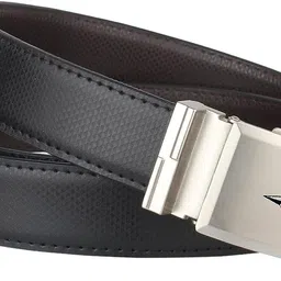 usl Men Casual Black Texas Leatherite Belt image 2