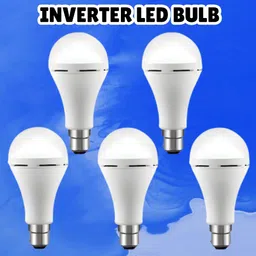 sacro (Emergency Inverter Blub) charging 12W LED Bulb for Extended Lighting_Pack_5W56 4 hrs Bulb Emergency Light image 1