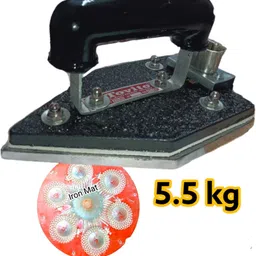 tovito 5.5 kg commercial manual industrial laundry electric iron box 750 W Dry Iron-picture-13