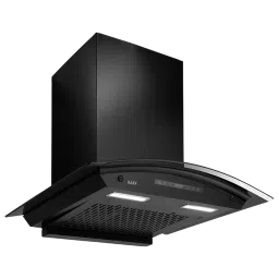 KAFF MAINZ DC 60cm 1400m3/hr Ductless Auto Clean Wall Mounted Chimney with Digital Display (Black) image 4
