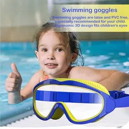 zomei Kids Anti Fog Leakproof UV Protection Swimming Goggles Blue Adjustable Strap image 5