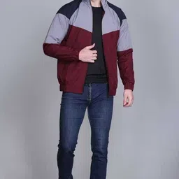 kdsn Solid Men Wind Cheater image 5