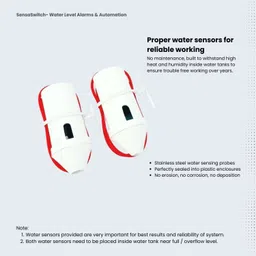 SensaSwitch Automatic Water Tank Overflow Level Control Model-OASC-1 With Water Sensor Wired Sensor Security System image 3