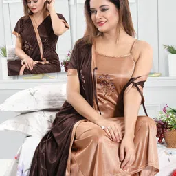 creative work Women Nighty with Robe-picture-26