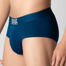 maniac Anti-bacterial pouch Odor-Free Modal Self Design Men Brief Solid Men Brief image 3