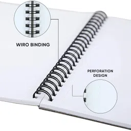 doms WIRO Sketch Book | 27.5 X 34.7cm |72 Pages | Cover Design may differ | Sketch Pad image 2