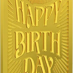 aspect bullion & refinery Happy Birthday - D3 HB-D3-004 24 (999) K 5 g Gold Bar-picture-33