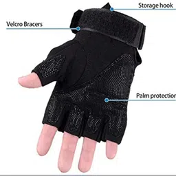 maniag Self Design Protective Men Gloves image 4