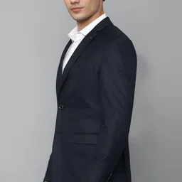 allen solly Men Solid Single Breasted Formal Blazer image 4