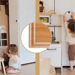 idona creation 3 Meter Baby Proofing Edge Strip with Corner Protectors for Table & Bed image 4