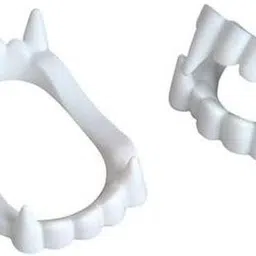 rvm toys Fake Dracula Vampire Teeth Fang for All Ages for Halloween Party, Theme Party Novelty Practical Jokes and Trick Toys GAG TOY Gag Toy image 2