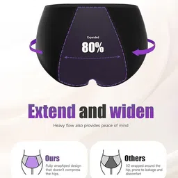 skyview Pack of 4 Women Periods Multicolor Panty image 3