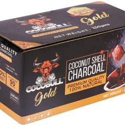 puff smart Cocobull Gold Coconut Shell 250g 16 cubes Hookah Charcoals-picture-28