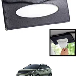 maties Universal Lightweight/Waterproof Leatherite Rectangle Black Tissue For Car-191 Vehicle Tissue Dispenser-picture-18