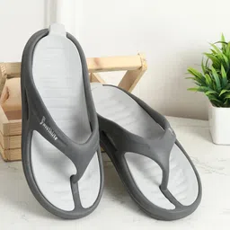 smoothlite Dual Tone slipper comes with Removable Insole, Ultra Comfort & Anti Slip Backing Men Slippers image 5