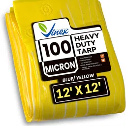 12ft X 12ft, 90GSM Multilayer Water Proof Tarpaulin multipurpose, UV Resistant Tent - For Transportation Covers, Transportation Covers-image-0