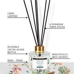 soul & scents Ocean Scented Oil Reed Diffuser image 5
