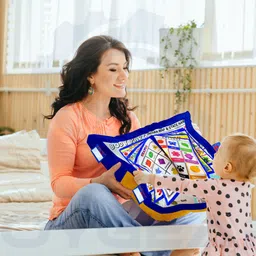toygear 2 In1 Kids Learning Toys Pillow Book Include India Map, Alphabet, Numeric Etc image 5