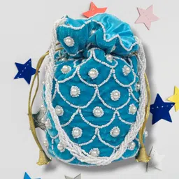 sahiba Women Blue Potli-picture-29