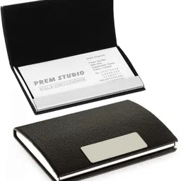 mind2 Men & Women Casual Black Artificial Leather Card Holder-picture-31