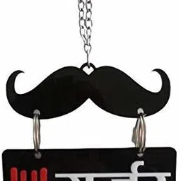 ridivansh creations Acrylic Car Hanging GUJJAR Sign Both Side Car Hanging Ornament-picture-47