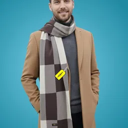 Pick Ur Needs Checkered Men Muffler image 3