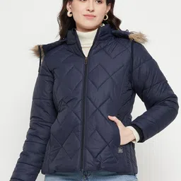 vero amore Women Solid Casual Jacket image 1