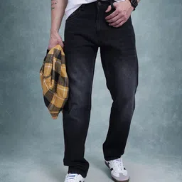 roadster Men Regular Mid Rise Black Jeans image 2