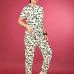 sakarmaa Printed Women Track Suit image 3