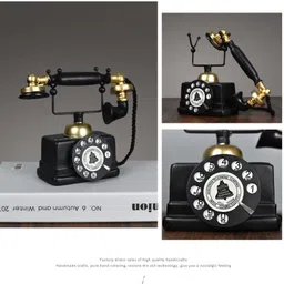 jagmohan enterprises European Retro Telephone Decorative Showpiece - 16 cm image 2