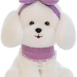 Super soft maltese puppy dog soft toy - 35 cm-image-34
