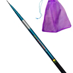 spred 12 ft fly fishing rod with fish carring net 360 blue Multicolor Fishing Rod-picture-20