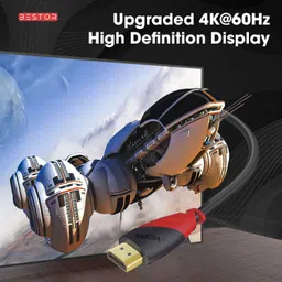 Bestor HDMI Cable 3 m 4K 60Hz HDMI CABLE, ARC Support, Compatible with Smart HDTV image 5