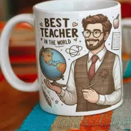 best teacher in the worlds Perfect Gift for Birthdays, Anniversaries & Special O Ceramic Coffee Mug-image-6